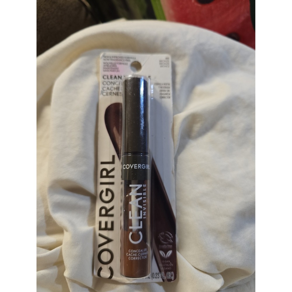 Covergirl Clean Invisible Concealer 185 Bronze New Fragrance Free Sealed